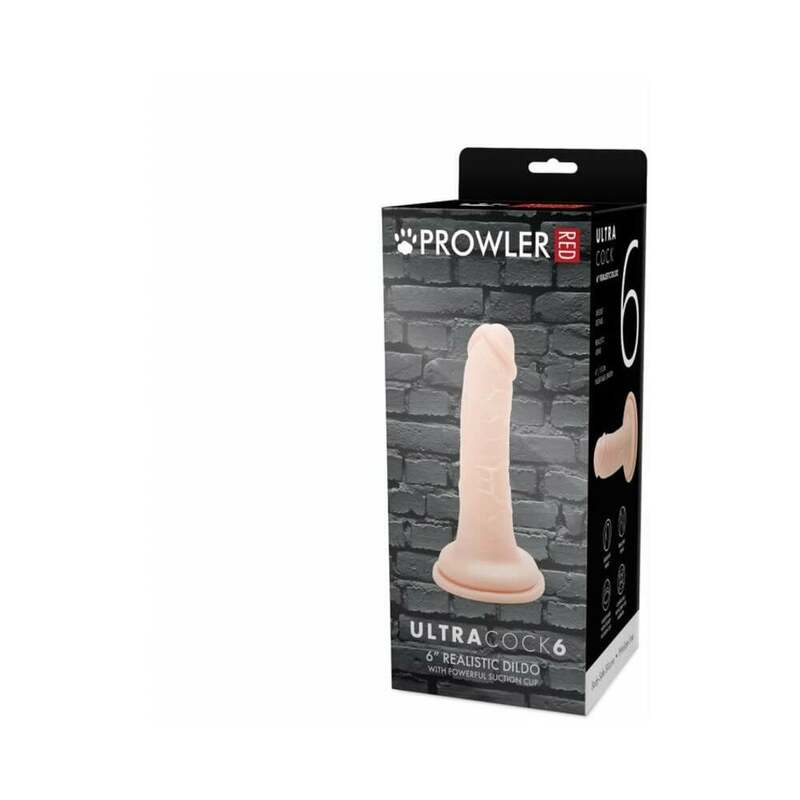 Prowler RED Ultra Cock 6 in. Realistic Dildo Vanilla